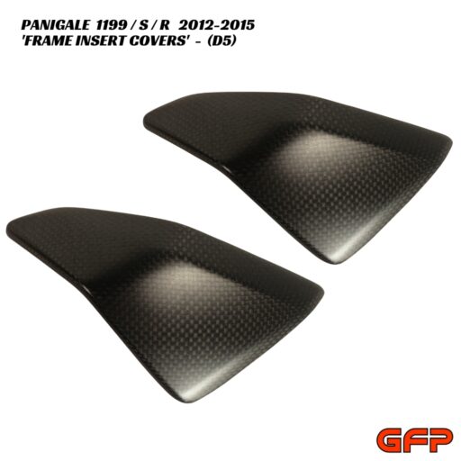 GFP Carbon Fiber Frame Insert Covers - Ducati Panigale 1199 / S / R 2012-2015
