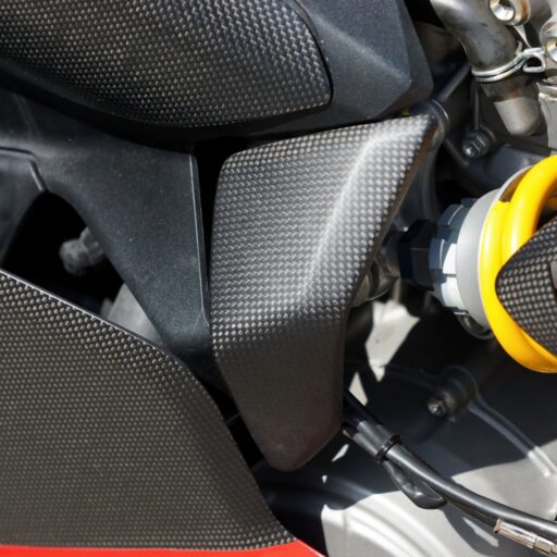 GFP Carbon Fiber Frame Insert Covers - Ducati Panigale 1199 / S / R 2012-2015