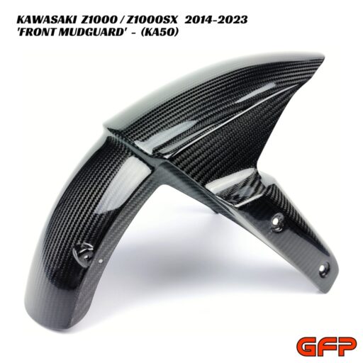 GFP Carbon Fiber Front Mudguard - Kawasaki Z1000 / Z1000SX 2014-2023