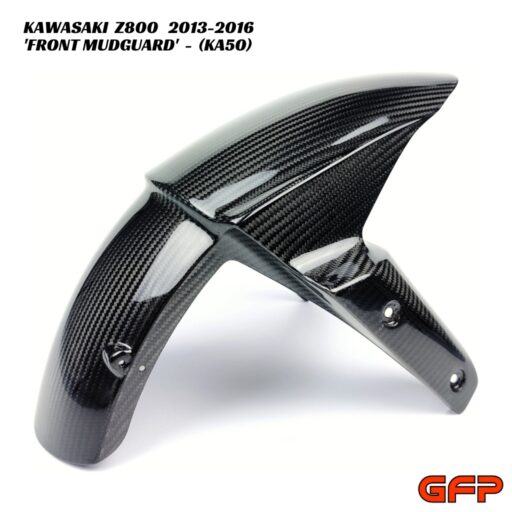 GFP Carbon Fiber Front Mudguard - Kawasaki Z800 2013-2016