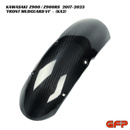 GFP Carbon Fiber Front Mudguard V1 - Kawasaki Z900 / Z900RS 2017-2023