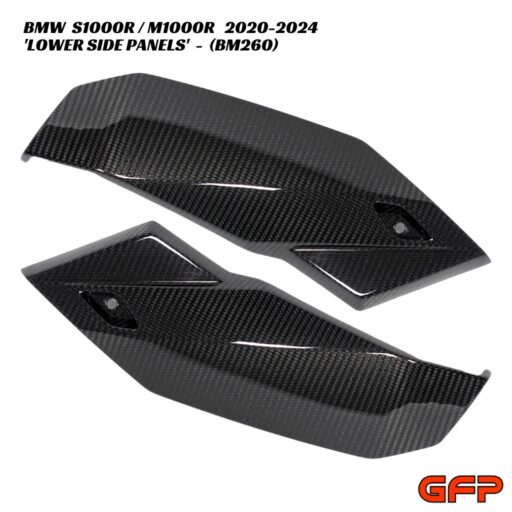 GFP Carbon Fiber Lower Side Panels - BMW S1000R / M1000R 2020-2024