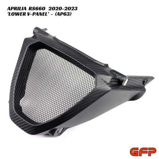 GFP Carbon Fiber Lower V-Panel - Aprilia RS660 2020-2023