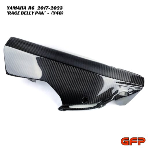 GFP Carbon Fiber Race Belly Pan - Yamaha R6 2017-2023