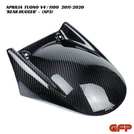 GFP Carbon Fiber Rear Hugger - Aprilia Tuono V4 / 1100 2011-2020