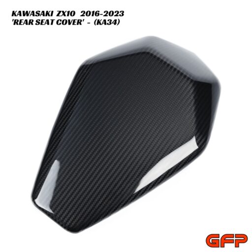 GFP Carbon Fiber Rear Seat Cover - Kawasaki ZX10 2016-2023