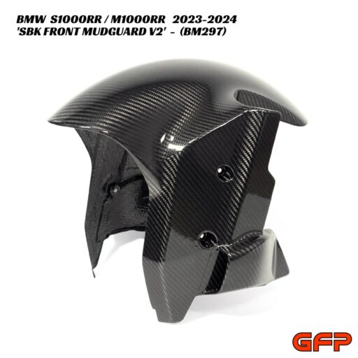 GFP Carbon Fiber SBK Front Mudguard With Coolers V2 - BMW S1000RR / M1000RR 2023-2024