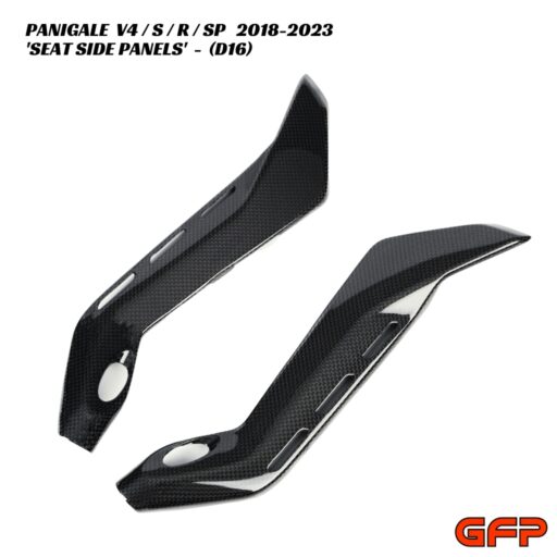 GFP Carbon Fiber Seat Side Panels - Ducati Panigale V4 / S / R / SP 2018-2023