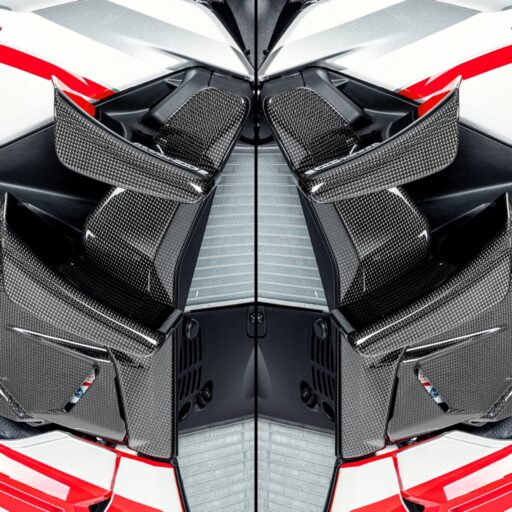 GFP Carbon Fiber Side Radiator Covers - Ducati Streetfighter V2 2022-2023