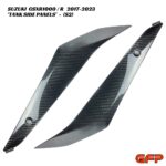 GFP Carbon Fiber Tank Side Panels - Suzuki GSXR1000 / R 2017-2023