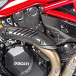 GFP Carbon Fiber Top Exhaust Cover - Ducati Monster 1200 / S / R 2014-2023