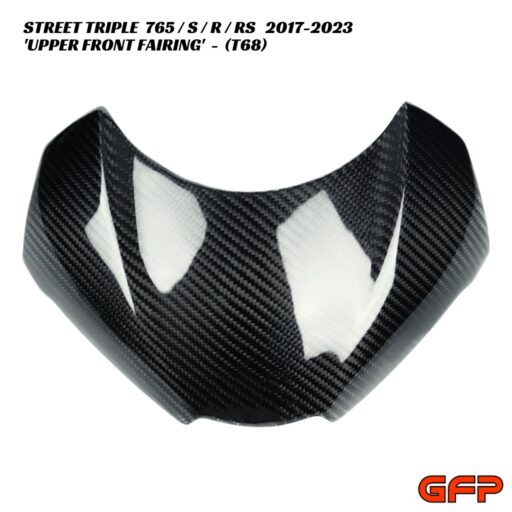 GFP Carbon Fiber Upper Front Fairing - Triumph Street Triple 765 / S / R / RS 2017-2023