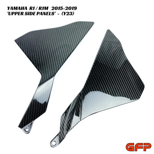GFP Carbon Fiber Upper Side Fairing Panels - Yamaha R1 / R1M 2015-2019