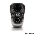 Remus 8 2.0 Stainless Black Slip On Exhaust - 82783 100065 - BMW R 1200 GS / ADV 2013-2018