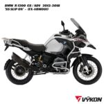 Vykon Stainless Black Slip On Exhaust - EX-VBM001 - BMW R 1200 GS / ADV 2013-2018