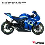 Vykon Stainless Black Slip On Exhaust - EX-VSZ002 - Suzuki GSXR1000 / R 2017-2024