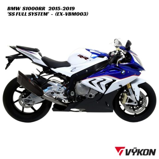 Vykon Stainless Full Exhaust System - EX-VBM003 - BMW S1000RR 2015-2019