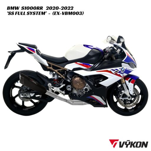Vykon Stainless Full Exhaust System - EX-VBM003 - BMW S1000RR 2020-2022