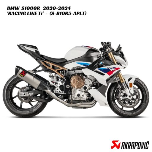 Akrapovič Racing Line Full Titanium Exhaust - S-B10R5-APLT - BMW S1000R 2020-2024