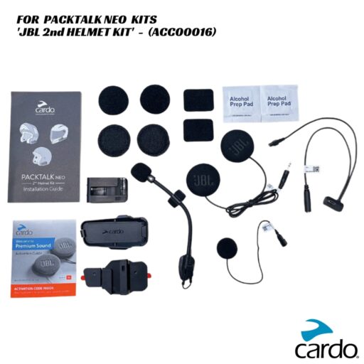 Cardo Packtalk Neo JBL 2nd Helmet Expansion Kit - ACC00016