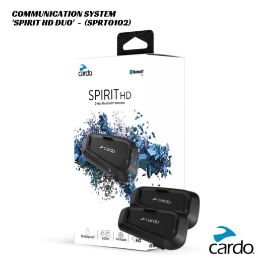Cardo Spirit HD Duo Communication System Double Pack - SPRT0102