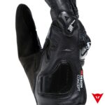 Dainese Carbon 4 Short Leather Gloves - BLACK/BLACK