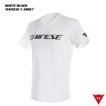 Dainese T-Shirt - WHITE/BLACK