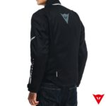 Dainese Veloce D-Dry Jacket - BLACK/CHARCOAL-GREY/WHITE