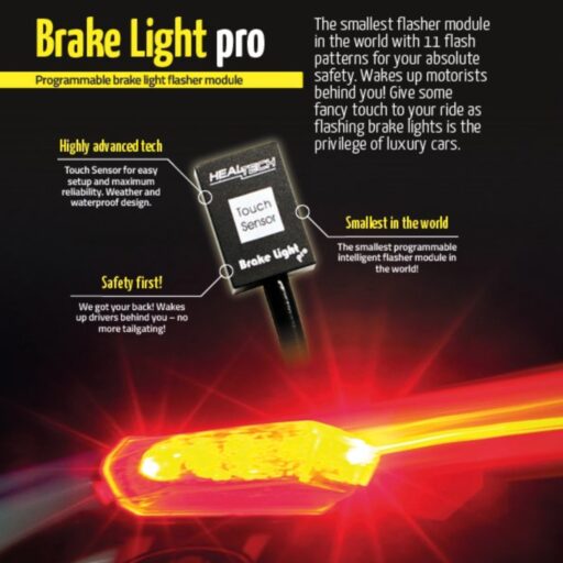 HealTech Programmable LED Brake Light Pro - Suzuki GSXR600 / GSXR750 2004-2010