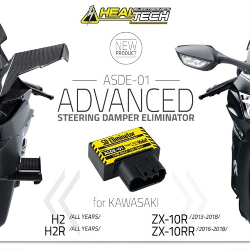 HealTech Steering Damper Eliminator Module - ASDE-01 - Kawasaki ZX10 2011-2015