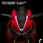 Rizoma Stealth Mirrors - BLACK - BSS031B - Honda CBR1000RR / SP / SP2 2017-2019