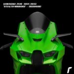 Rizoma Stealth Mirrors - BLACK - BSS060B - Kawasaki ZX10 2021-2023