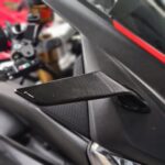 Rizoma Stealth Mirrors - BLACK - BSS070B - Aprilia RSV4 RR / Factory 2021-2023