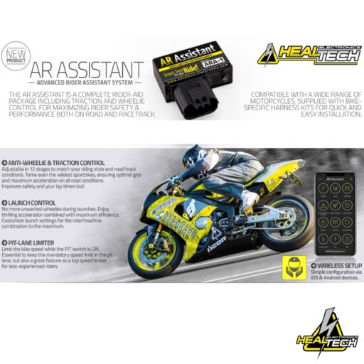 HealTech Advanced Rider Assistant System - Suzuki GSXR600 / GSXR750 2011-2023