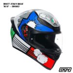 AGV K1 S Helmet - BANG - MATT ITALY/BLUE