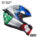 AGV K1 S Helmet - BANG - MATT ITALY/BLUE