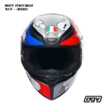 AGV K1 S Helmet - BANG - MATT ITALY/BLUE