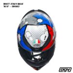 AGV K1 S Helmet - BANG - MATT ITALY/BLUE