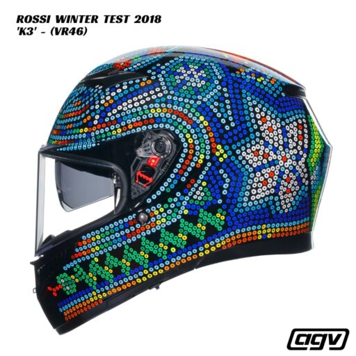 AGV K3 Helmet - ROSSI WINTER TEST 2018