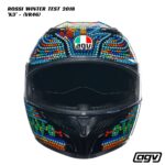 AGV K3 Helmet - ROSSI WINTER TEST 2018