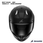 Shark Skwal i3 - Dark Shadow Matt KMA - Extra Dark Visor Included