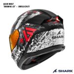 Shark Skwal i3 - Hellcat Matt KUR - Extra Red Visor Included