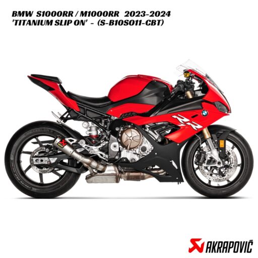 Akrapovič GP-Style Titanium Slip-On - S-B10SO11-CBT - BMW S1000RR / M1000RR 2023-2024