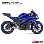 Akrapovič Racing Line Carbon Full Exhaust - S-Y3R1-APC - Yamaha R3 2019-2024