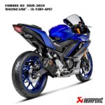 Akrapovič Racing Line Carbon Full Exhaust - S-Y3R1-APC - Yamaha R3 2019-2024