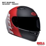 Bell Qualifier Ascent Helmet - MATT BLACK/RED