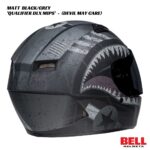 Bell Qualifier DLX MIPS Devil May Care Helmet - MATT BLACK/GREY