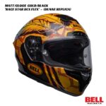 Bell Race Star DLX Flex Carbon Helmet - Dunne Replica - MATT/GLOSS GOLD/BLACK