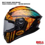 Bell Race Star DLX Flex Carbon Helmet - Dunne Replica - MATT/GLOSS GOLD/BLACK