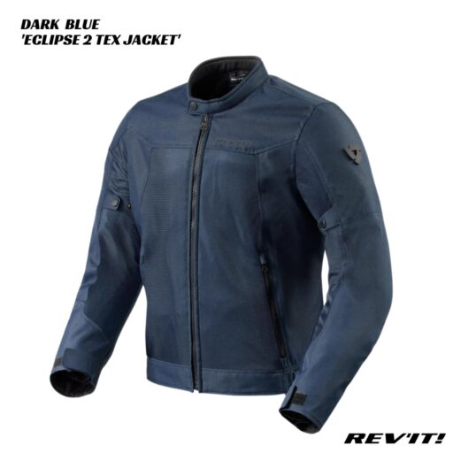 Revit Eclipse 2 Motorcycle Textile Jacket - DARK BLUE